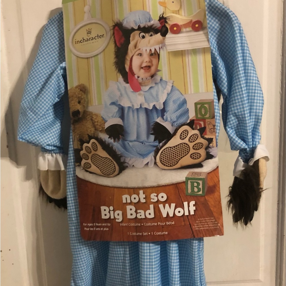 Big, Bad Wolf toddler costume